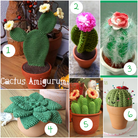 Scarabocchi di creatività // Cactus amigurumi [Free pattern]