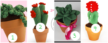 Scarabocchi di creatività // Cactus amigurumi [Free pattern]