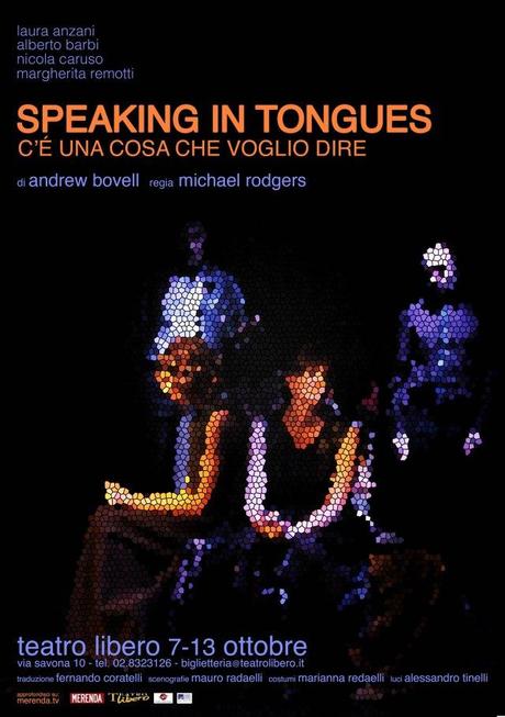 Locandina SPEAKING IN TONGUES