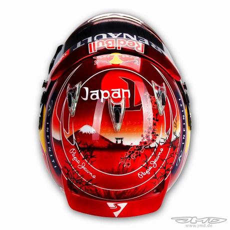 Arai GP-6 S.Vettel Suzuka 2014 by Jens Munser Designs