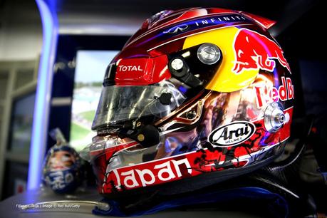 Arai GP-6 S.Vettel Suzuka 2014 by Jens Munser Designs