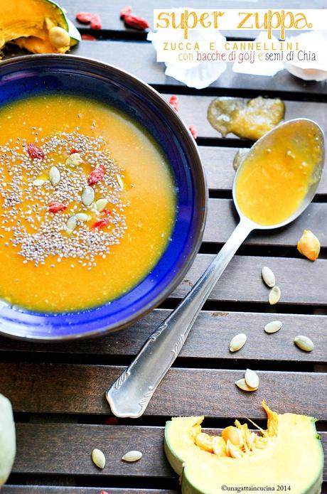 Super zuppa di zucca e cannellini