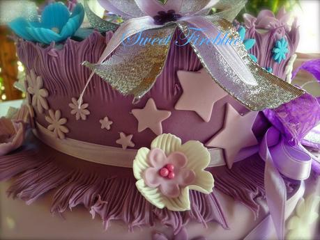 ❀❤︎Torta con Violetta e....tantissimi fiocchi!❤︎❀