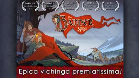  Lo splendido The Banner Saga è disponibile per iPhone e iPad!!!!