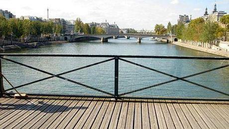 Le nuove vetrate del Pont des Arts