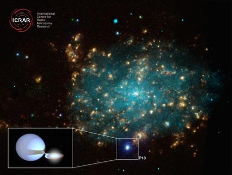 Crediti: Primary Credit: X-ray (NASA/CXC/Univ of Strasbourg/M. Pakull et al); Optical (ESO/VLT/Univ of Strasbourg/M. Pakull et al); H-alpha (NOAO/AURA/NSF/CTIO 1.5m)