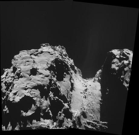 ESA Rosetta: NavCam 2 ottobre 2014