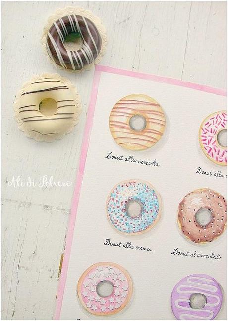 I donuts colorati per rallegrare la giornata