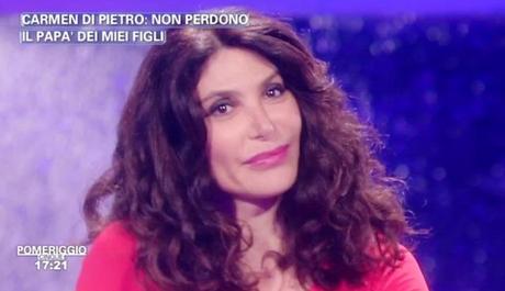 CARMEN DI PIETRO POMERIGGIO 5 GOSSIP 2014 INTERVISTA BARBARA D'URSO