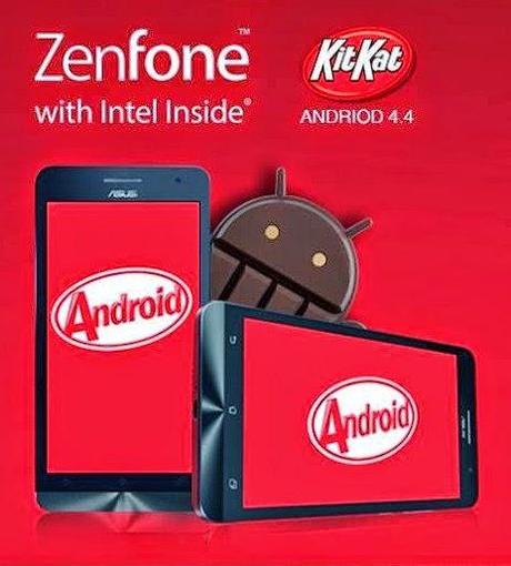 Asus Zenfone 5 Aggiornamento Kitkat Android 4.4.2 Firmware V2.19.40.6 