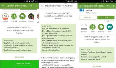 Google Play Store v. 5.0.31 APK Download per Android play-store-restyle