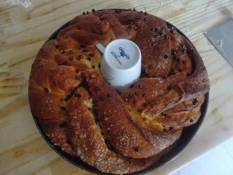 Torta Angelica con gocce di gioccolato