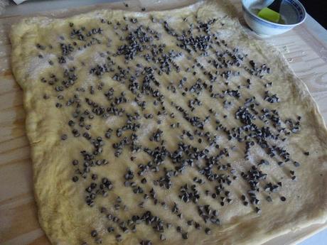 Torta Angelica con gocce di gioccolato