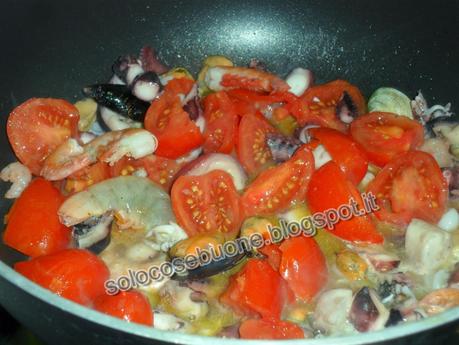 Cavatelli al sapore  di mare