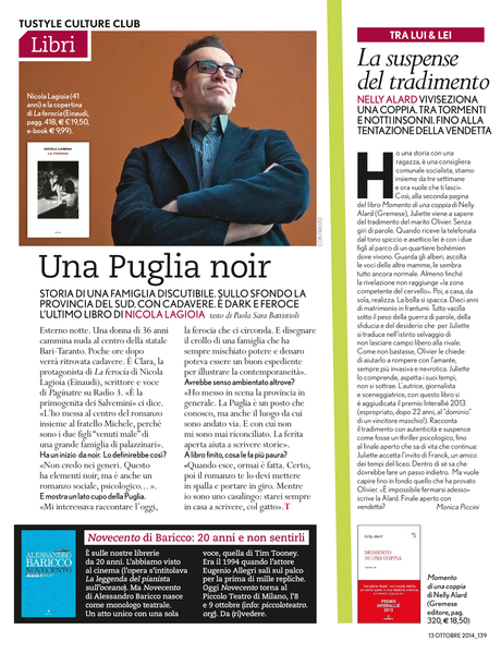 Rassegna dei Libri - 41° settimana - dal  9 ottobre al 15 ottobre 2014