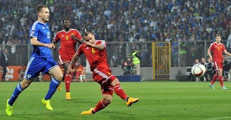 Bosnia-Belgio 1-1: gran partita a Zenica, a Dzeko risponde Nainggolan FBL-EURO-2016-BIH-BEL