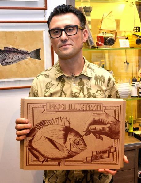 Massimo Leonardi, un tatuatore in libreria con i Pesci del Mediterraneo