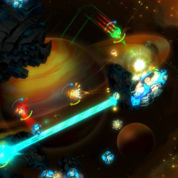 9 - Gameplay In Space We Brawl, il gioco è disponibile su PlayStation Store per PS4 e PS3, trailer ed immagini