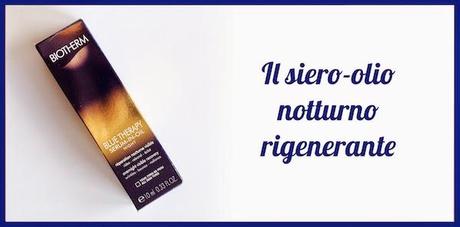 Maschere Viso: Biotherm Blue Therapy Serum-in-Oil notte