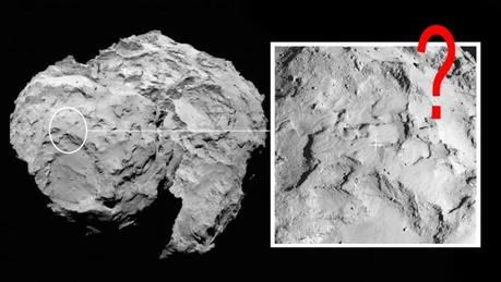 Sito J, il punto di approdo di Philae sulla cometa. Crediti: ESA/Rosetta/MPS for OSIRIS Team MPS/UPD/LAM/IAA/SSO/INTA/UPM/DASP/IDA