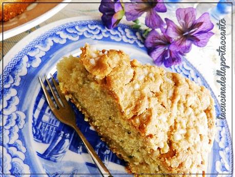 Torta dolce di zucchine e mandorle