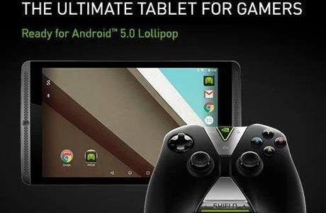 Nvidia-SHIELD-Tablet Android 5.0 Lollipop