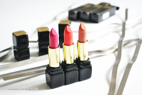 Guerlain, Kiss Kiss Lipstick - Review and swatches