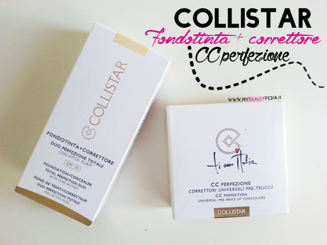 Novità Collistar: il Fondotinta+correttore e la Palette Correttori Universali Bellezza Italiana [swatches]