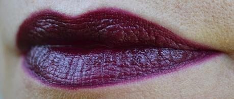 Lipstick Face Stockholm Eggplant Swatches e Review