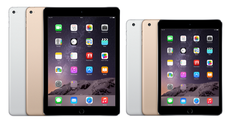 iPad Air 2 e iPad Mini 3 presentati ufficialmente