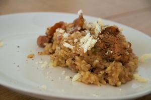 risotto-salsiccia-finferli