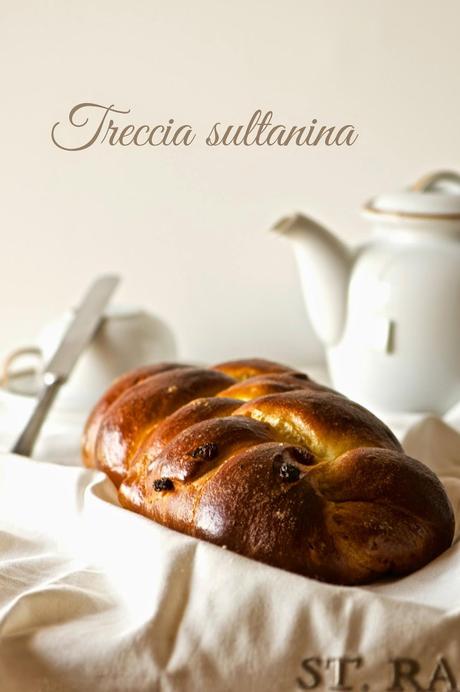 Treccia brioche sultanina