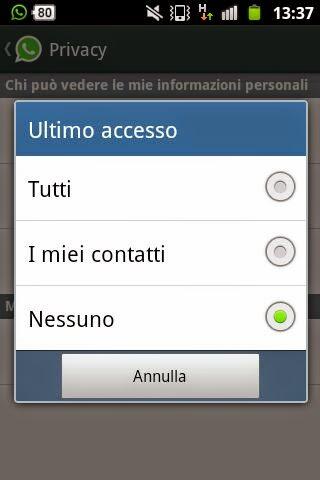 [Guida] Whatsapp come non farsi vedere con questo trucco nascondendo ultimo accesso