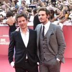 Sam Claflin e il regista di Scrivimi ancora