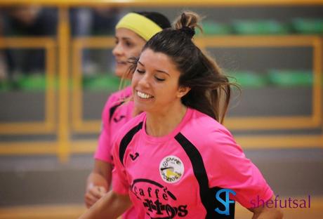 Cecilia Nobilio, classe 1992, sblocca il risultato al 3' del primo tempo per il Futsal CPFM