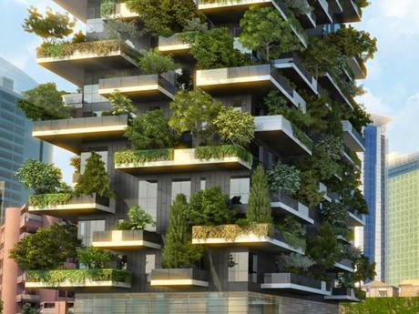 IL BOSCO VERTICALE DI PORTA NUOVA (MILANO) TRA I 5 GRATTACIELI PIU' BELLI ED INNOVATIVI AL MONDO