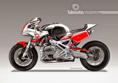 Design Corner - Bimota BB4-R Cafè Sport Concept by Oberdan Bezzi