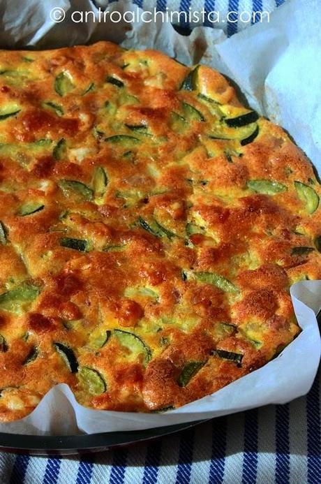 Frittata di Zucchine e Pancetta al Forno