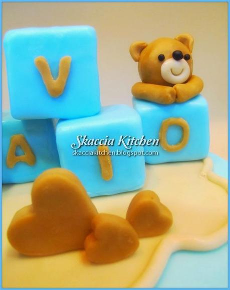 Baby Shower Bear Cake