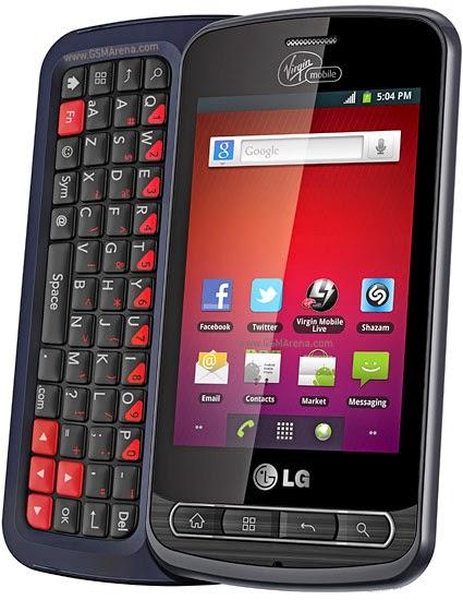 Lg Optimus Slider e le sue caratteristiche tecniche