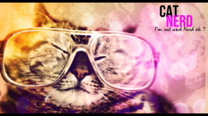 NERD CAT – Quel platino tanto sperato cat_nerd_wallpaper_by_designnerd-d5rojmt