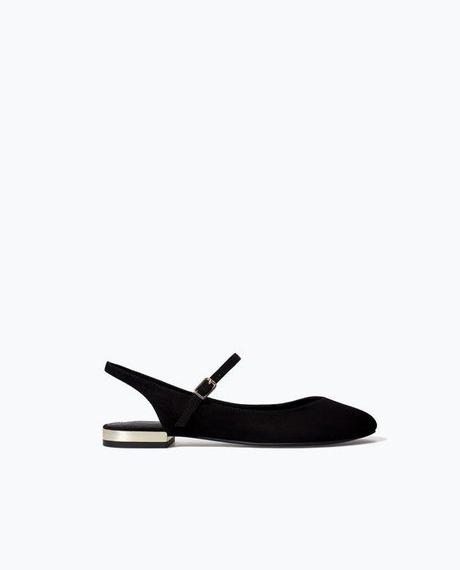 Zara, ballerina aperta 14,99€