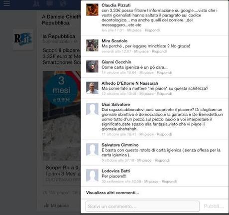 Repubblica Social Ad Comments