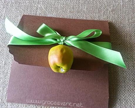 Wedding in Green Apple :  la suite grafica secondo Nozze Bio ed  Eco-Chic!@