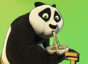 KungFu panda mangia