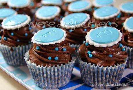 cupcake chocolate cupcake cioccolato cresima polvere di zucchero