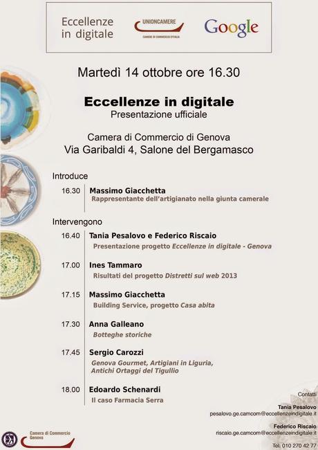 Dove ci vediamo a Genova per il Festival della scienza.