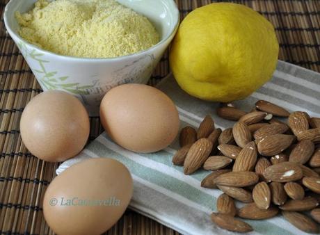 Polenta, Farina di mais, Corn flour, Plumcake, Sweets, Mandorle, Almonds