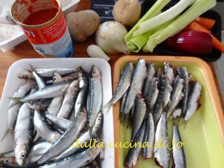 Zuppa 'povera' di sardine
