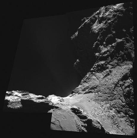 ESA Rosetta NavCam 8 ottobre 2014